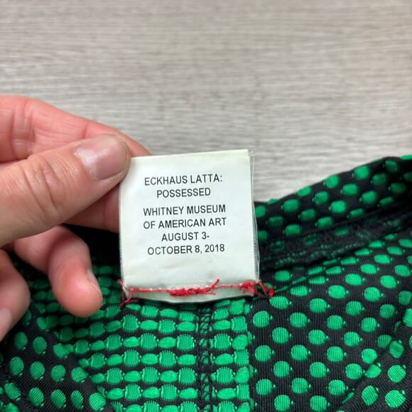 Rare Eckhaus Latta Crop Top Pixel Special Museum Exhibit Women's Large - Picture 5 of 10